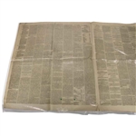 Three (3) 1849-1864 North of Scotland/The Scotsman Newspapers w/Various Aberdeen & other Content