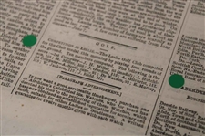 Three (3) 1849-1864 North of Scotland/The Scotsman Newspapers w/Various Aberdeen & other Content