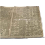 Three (3) 1849-1864 North of Scotland/The Scotsman Newspapers w/Various Aberdeen & other Content