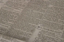 Four (4) 1873 The Edinburgh Evening Courant Newspapers w/Various Golf Content