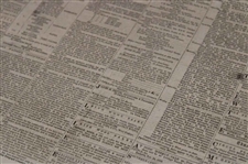 Four (4) 1873 The Edinburgh Evening Courant Newspapers w/Various Golf Content