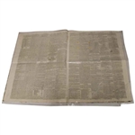 Three (3) 1817-1822 Edinburgh/Caledonian Newspapers w/Various Medal Results, Thistle GC & other Content
