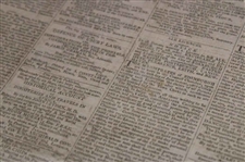 Three (3) 1817-1822 Edinburgh/Caledonian Newspapers w/Various Medal Results, Thistle GC & other Content