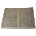 Three (3) 1817-1822 Edinburgh/Caledonian Newspapers w/Various Medal Results, Thistle GC & other Content