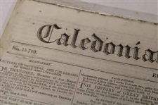 Three (3) 1817-1822 Edinburgh/Caledonian Newspapers w/Various Medal Results, Thistle GC & other Content