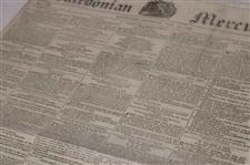 Three (3) 1817-1822 Edinburgh/Caledonian Newspapers w/Various Medal Results, Thistle GC & other Content