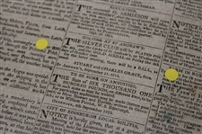 Three (3) 1813-1814 Edinburgh Newspapers w/Various St Andrews Silver Cub, Medal Results & other Content