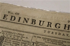 Three (3) 1813-1814 Edinburgh Newspapers w/Various St Andrews Silver Cub, Medal Results & other Content