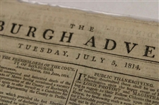 Three (3) 1813-1814 Edinburgh Newspapers w/Various St Andrews Silver Cub, Medal Results & other Content