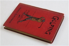 1903 'Golfing' 7th Edition Book by Horace Hutchinson