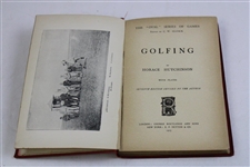 1903 'Golfing' 7th Edition Book by Horace Hutchinson