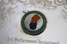 Bobby Clampett's 1973 Junior Golf Assoc. 3rd Performance Inv. 13-12 Age Group Winner Silver Tray