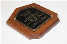 Bobby Clampett Plaque From Reading, Pa. #1 Fan Lou Topper
