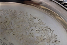 Bobby Clampett's 1980 Pacific Coast Intercollegiate Golf Classic 1st Place Team Silver Tray