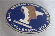 Bobby Clampett's 1978 BYU Inter-Collegiate Golf Cougar Classic Cougar Golf Day Low Amateur Silver Tray