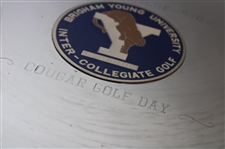 Bobby Clampett's 1978 BYU Inter-Collegiate Golf Cougar Classic Cougar Golf Day Low Amateur Silver Tray