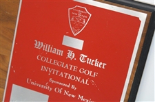 Bobby Clampett's 1978 William Tucker College Inv. at U of NM 1st Place Winners Trophy