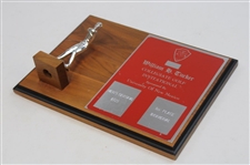 Bobby Clampett's 1978 William Tucker College Inv. at U of NM 1st Place Winners Trophy