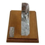 Bobby Clampett's 1976 Northern California Golf Assoc. 1976 2-Man BB Championship 2nd Place Trophy
