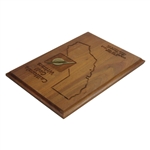 Bobby Clampett's 1979 California Golf Writers Amateur Golfer Of The Year Wooden Plaque