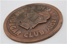 Bobby Clampett's Brigham Young University Cougar Club Medal
