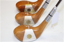 Kenneth Smith Custom Made Driver, 5 Wood, 7 Wood Woods #211340 Reg. Kansas City