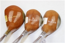 Kenneth Smith Custom Made Driver, 5 Wood, 7 Wood Woods #211340 Reg. Kansas City