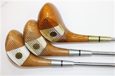 Kenneth Smith Custom Made Driver, 5 Wood, 7 Wood Woods #211340 Reg. Kansas City