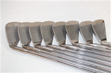 Set Of Woods & Irons C. 1985 Wood Driver 3-5 Woods 3,4,5,6,7,8,9,Pw Ps 5000