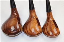 Set Of Woods & Irons C. 1985 Wood Driver 3-5 Woods 3,4,5,6,7,8,9,Pw Ps 5000