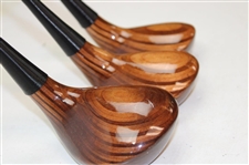 Set Of Woods & Irons C. 1985 Wood Driver 3-5 Woods 3,4,5,6,7,8,9,Pw Ps 5000