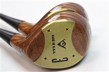 Set Of Woods & Irons C. 1985 Wood Driver 3-5 Woods 3,4,5,6,7,8,9,Pw Ps 5000