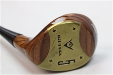 Set Of Woods & Irons C. 1985 Wood Driver 3-5 Woods 3,4,5,6,7,8,9,Pw Ps 5000