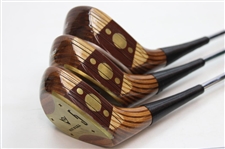 Set Of Woods & Irons C. 1985 Wood Driver 3-5 Woods 3,4,5,6,7,8,9,Pw Ps 5000