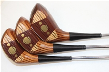 Set Of Woods & Irons C. 1985 Wood Driver 3-5 Woods 3,4,5,6,7,8,9,Pw Ps 5000