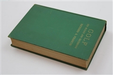 1937 'Golf, It's Rules And Decisions' 1st Ed Book by Richard Francis