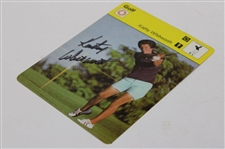 Kathy Whitworth Signed 1980 Sportscaster Oversize Card JSA #AI45760