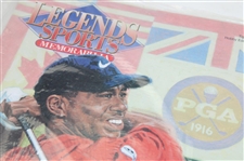 Two (2) Legends of Sports Tiger Woods on Cover Magazines - January 2001
