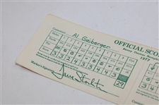 Al Geiberger Signed 'Mr 59' Replica Scorecard JSA #AI45761