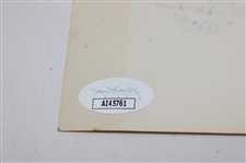 Al Geiberger Signed 'Mr 59' Replica Scorecard JSA #AI45761