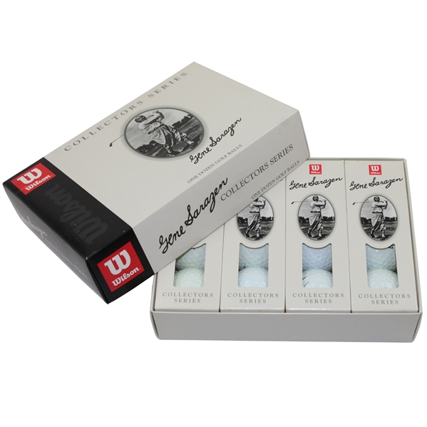Gene Sarazen Collectors Series Dozen Golf Balls In Box