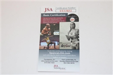 Jack Nicklaus Signed 1986 US Open Magazine Page Reading Putt JSA #UU13652