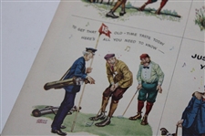 Imperial Blended Whiskey Vintage Golf Theme Ad