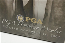 Joe Louis Barrow Sr. 2009 PGA Honorary Member Canvas 