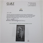 Joe Louis Barrow Sr. 2009 PGA Honorary Member Canvas 
