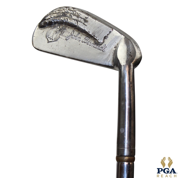 John Bernardi Stainless 6 Iron w/Offset Blade & Lead Edition