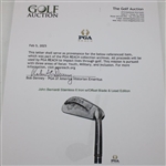 John Bernardi Stainless 6 Iron w/Offset Blade & Lead Edition