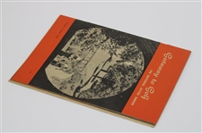 1950 'Gateway To Golf: The National Jaycee Junior' Booklet w/Info - October
