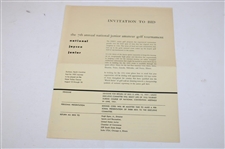 1950 'Gateway To Golf: The National Jaycee Junior' Booklet w/Info - October