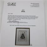 1955 '1565' Lady Golfer Print by Richard For Glamer Publication